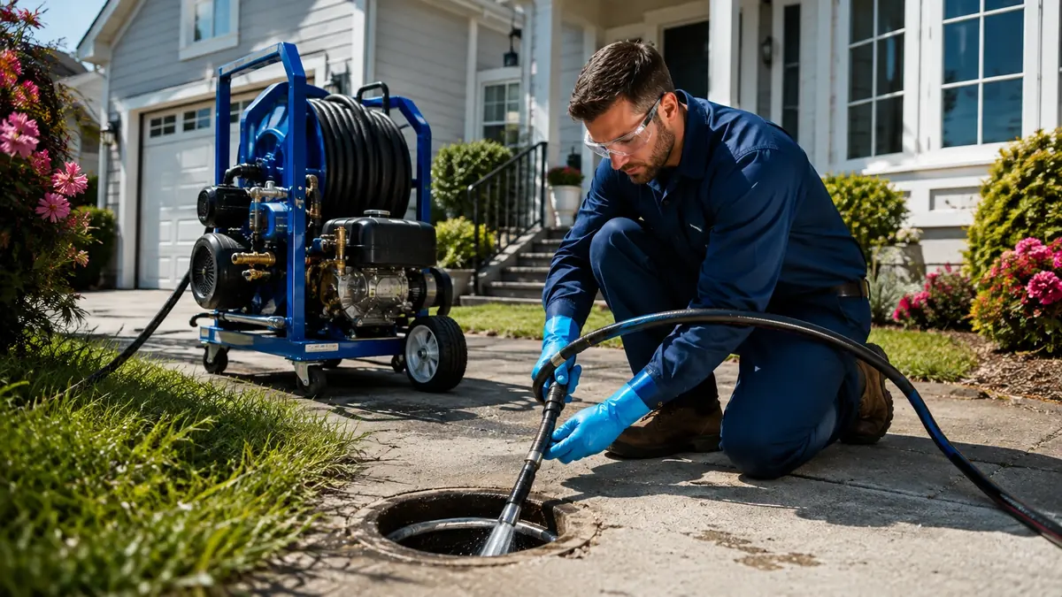 Residential Hydro Jet Drain Cleaning in Fremont